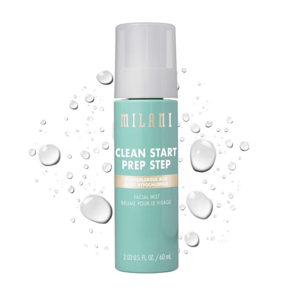 Milani Clean Start Prep Step Facial Mist: Hypochlorous Acid
